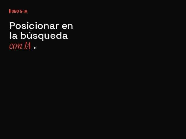 AEO y GEO: posicionamiento en búsqueda con IA